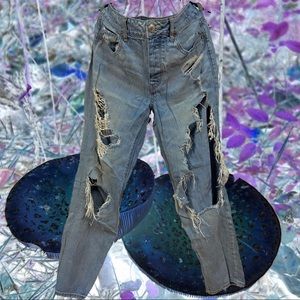 American Eagle Ripped Denim Jeans